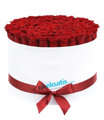 Beyaz Kutuda 101 G�l